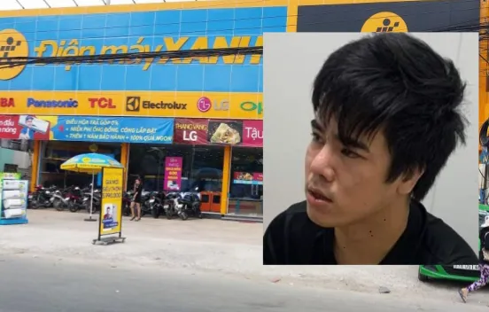 Bắt đối tượng đột nhập siêu thị Điện máy Xanh, trói bảo vệ cướp tài sản trị giá 1,5 tỷ đồng