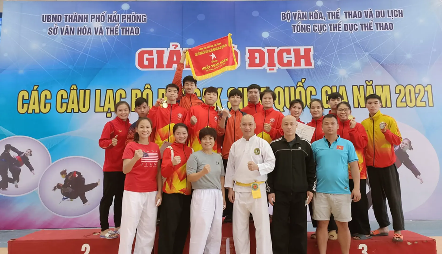 Hà Nội về Nhất toàn đoàn Giải Vô địch các CLB Pencak silat quốc gia năm 2021