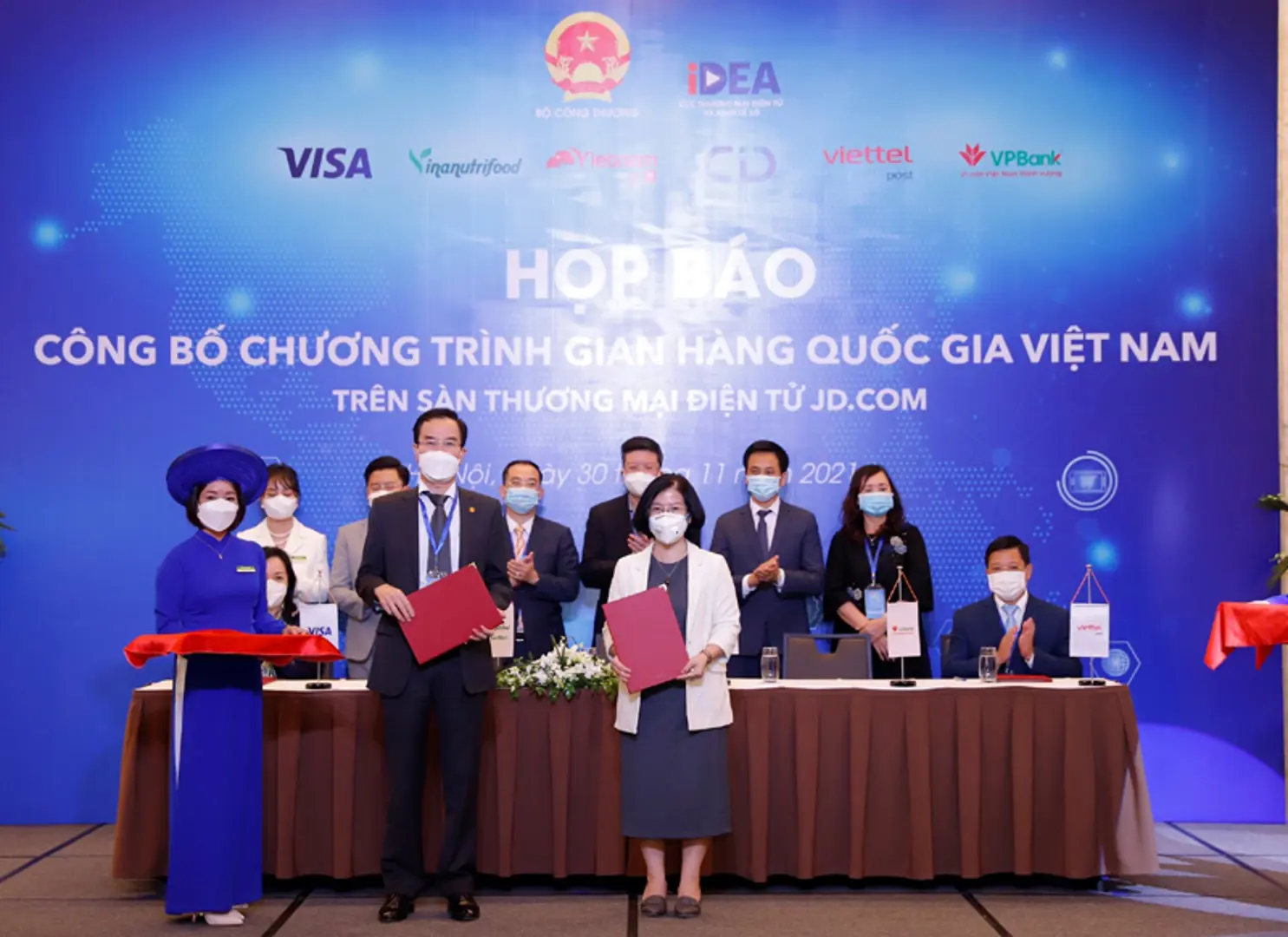 VPBank độc quyền hỗ trợ doanh nghiệp Việt tham gia Gian hàng Quốc gia Việt Nam trên JD.com