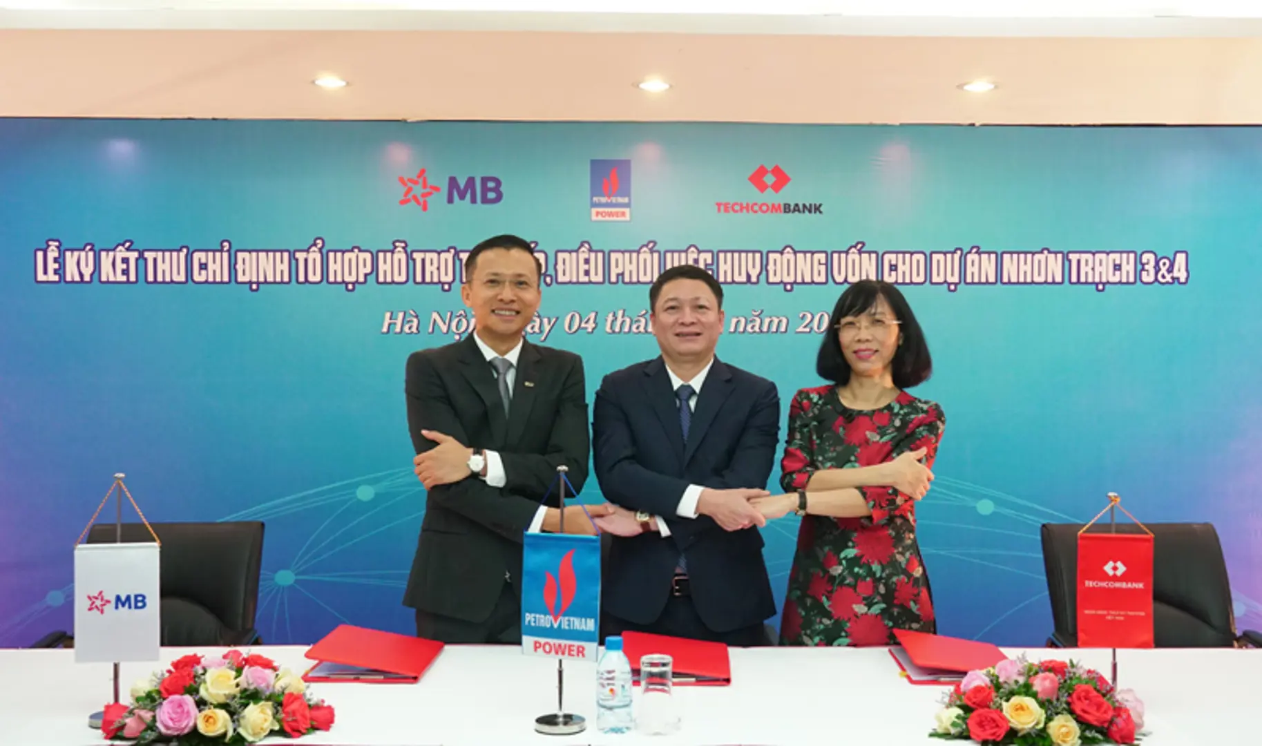 PVPower ủy nhiệm Techcombank là ngân hàng đối tác chính cùng MB thu xếp nguồn vốn cho dự án Điện khí LNG đầu tiên tại Việt Nam