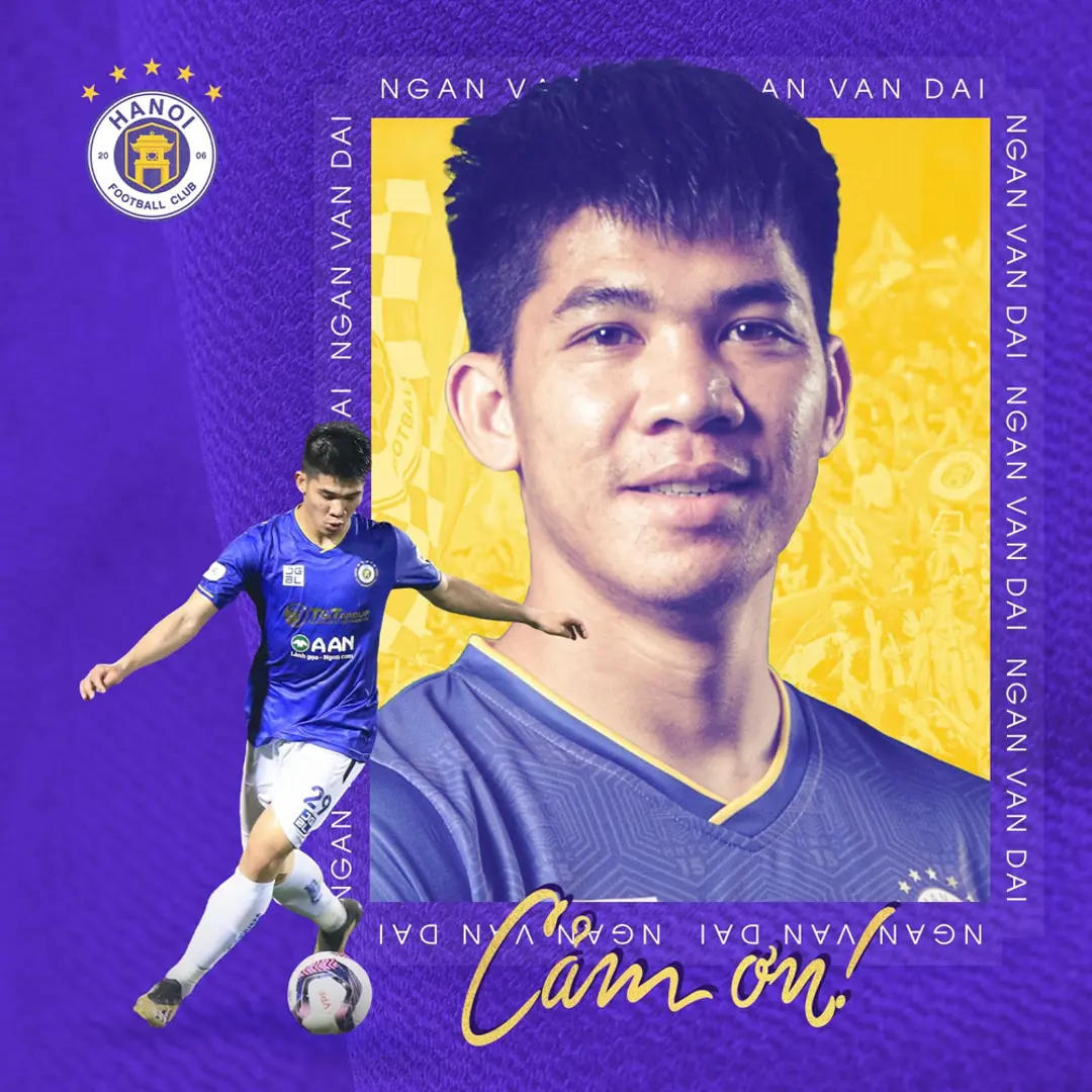 Hà Nội FC chia tay nhiều cầu thủ không nằm trong kế hoạch cho mùa giải 2022