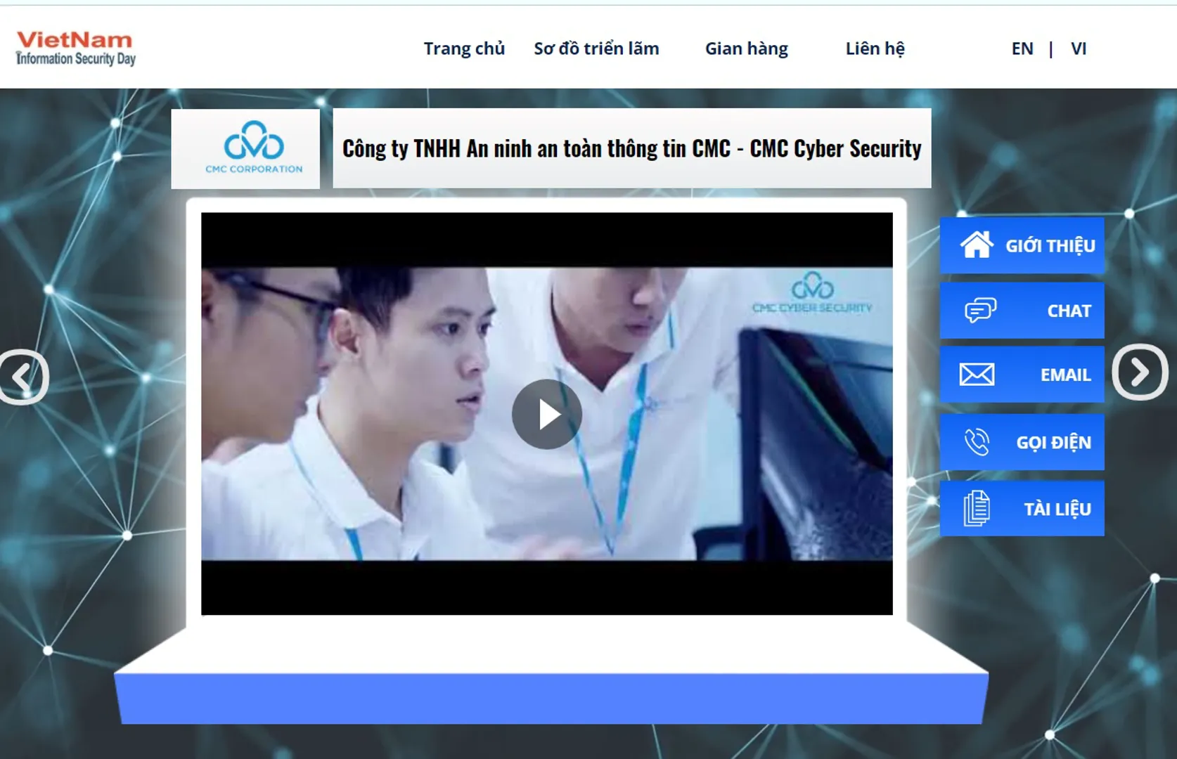 CMC giới thiệu giải pháp An ninh an toàn thông tin tại Hội thảo - Triển lãm Quốc tế ngày An toàn thông tin Việt Nam 2021