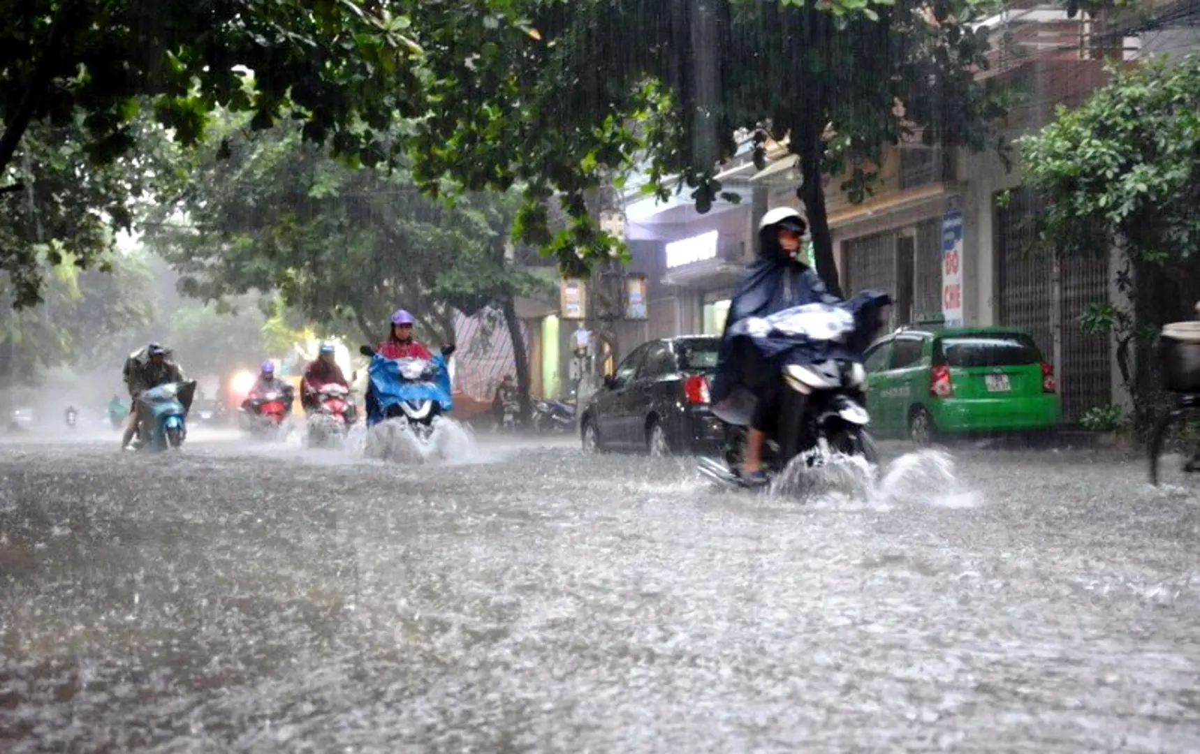 Hà Nội và các tỉnh Bắc Bộ mưa lớn diện rộng trong vài ngày tới