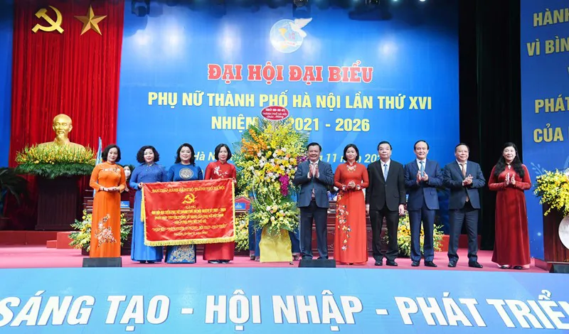 Đại hội Phụ nữ TP Hà Nội lần thứ XVI: Phát huy vai trò của phụ nữ trong sự phát triển Thủ đô