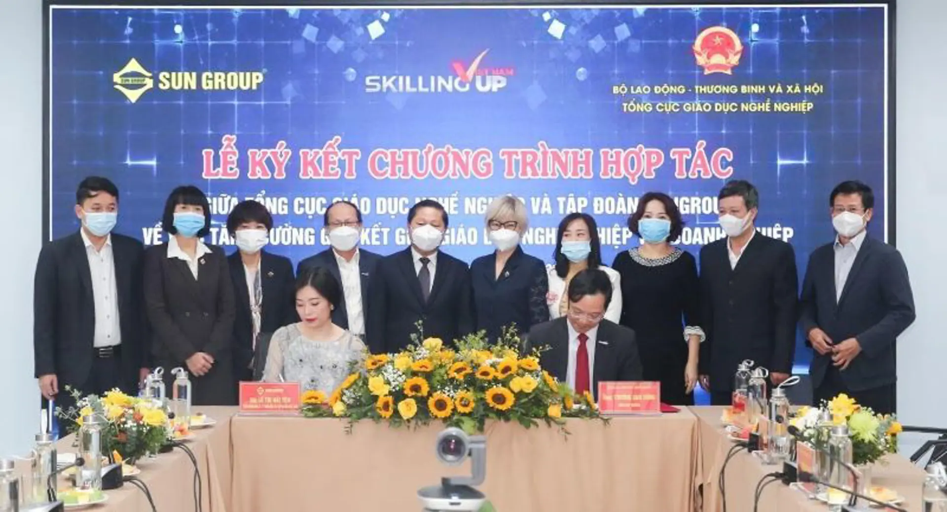 Tập đoàn Sun Group ký hợp tác với Tổng cục Giáo dục nghề nghiệp