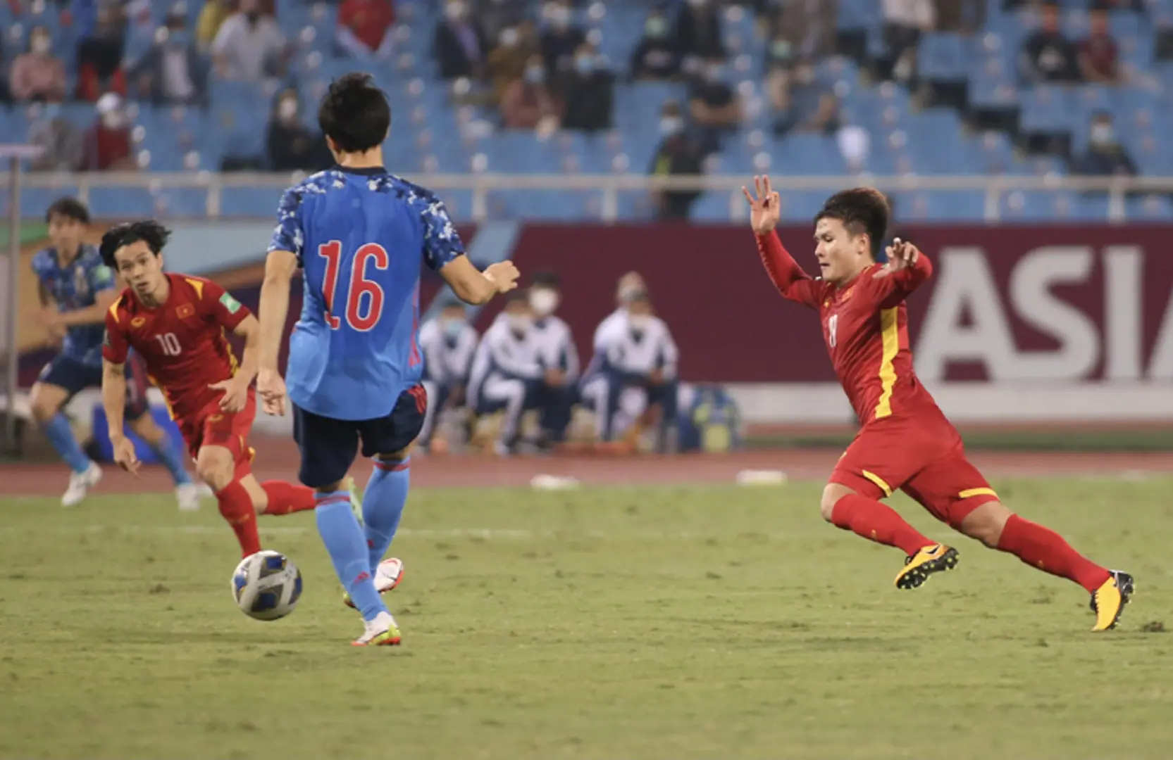 (Vòng loại World Cup) Việt Nam 0-1 Nhật Bản: Không có bất ngờ ở Mỹ Đình