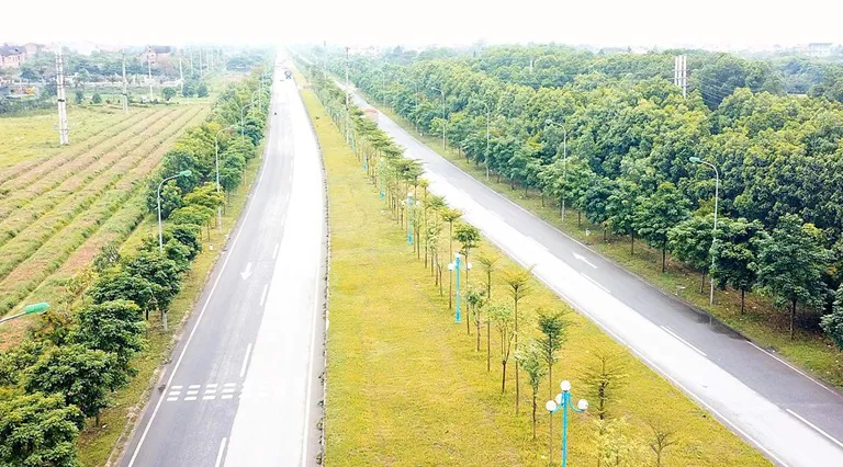 Vĩnh Phúc bố trí 745 tỷ đồng mở rộng đường trục trung tâm khu đô thị mới Mê Linh