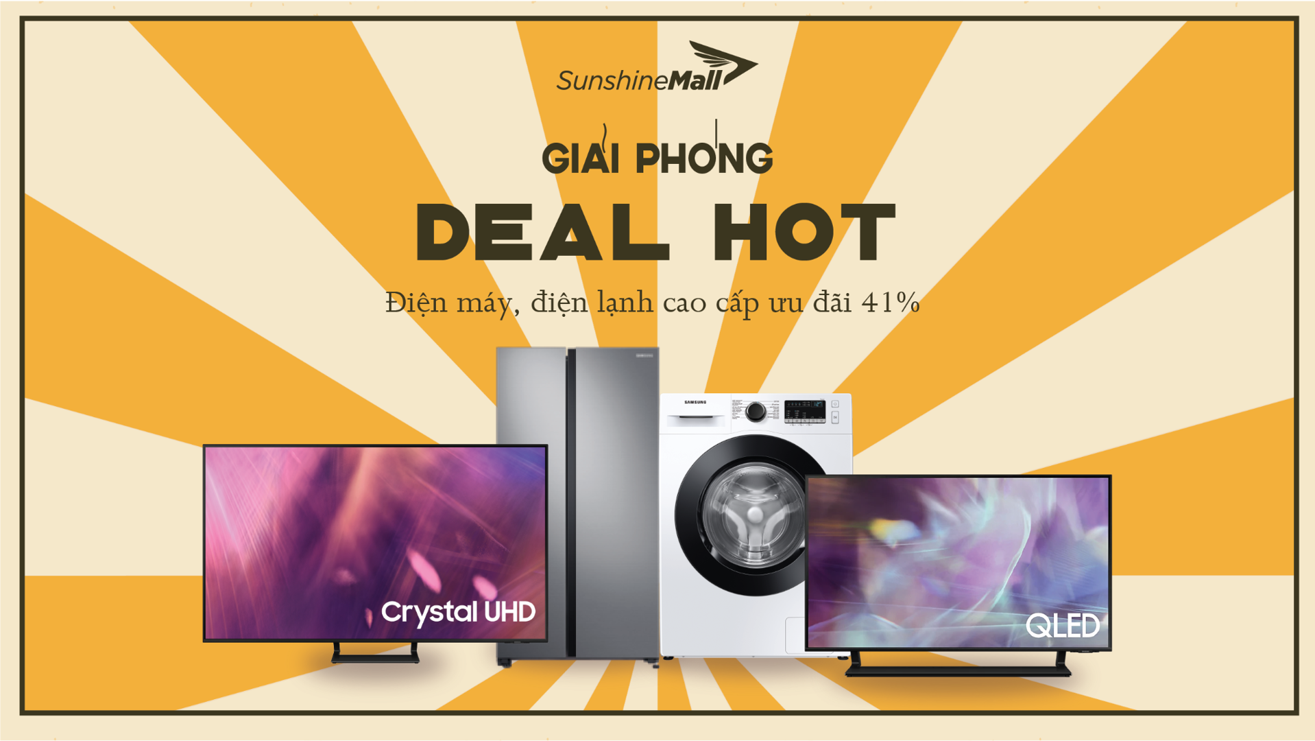 Mừng đại lễ, Sunshine Mall tung "deal khủng" lên tới hơn 10 triệu đồng