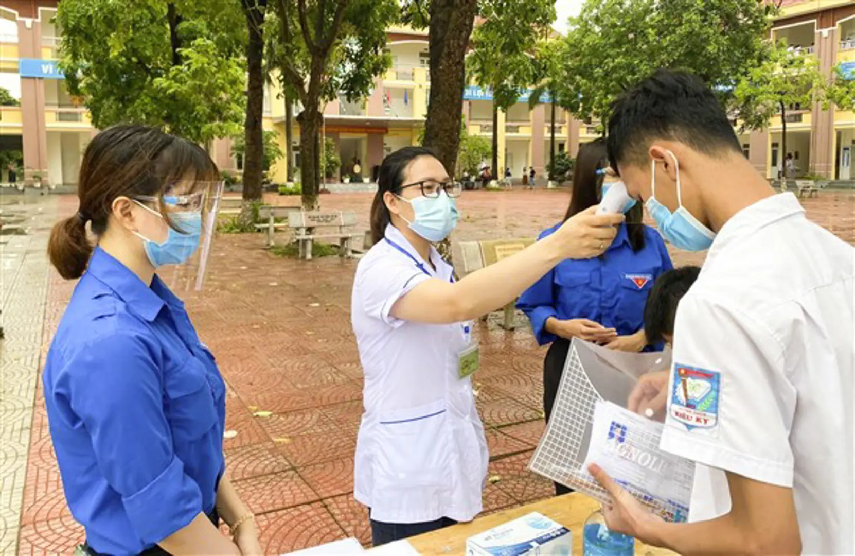 Huyện Gia Lâm: An toàn, nghiêm túc trong ngày thi đầu tiên vào lớp 10 THPT