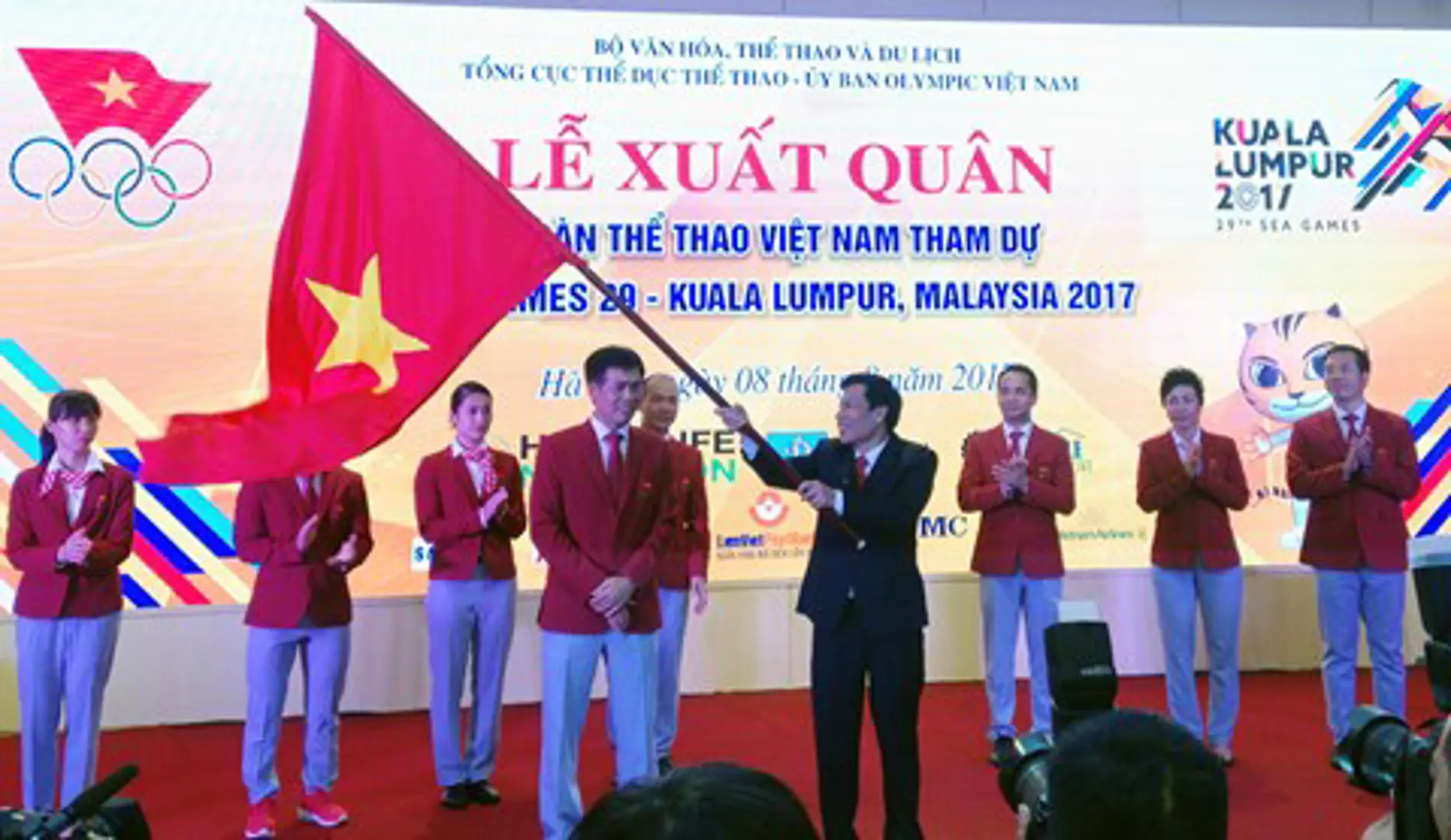 Đoàn thể thao Việt Nam xuất quân chinh phục SEA Games 29