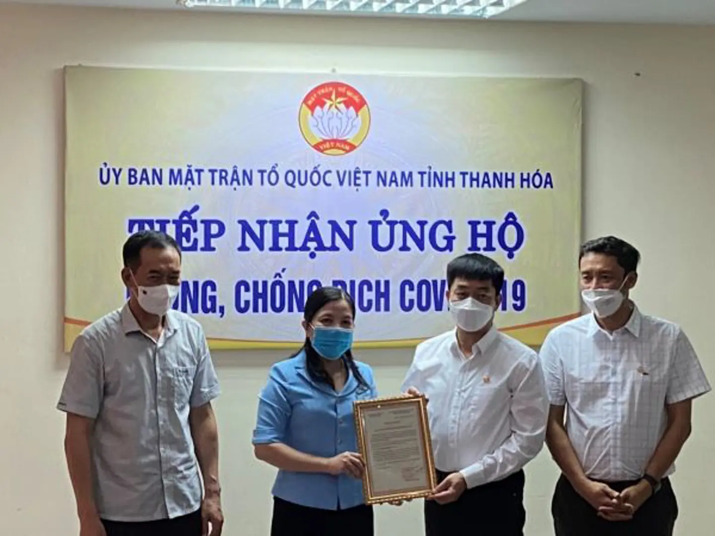 Tập đoàn Sun Group ủng hộ Thanh Hóa 10 tỷ đồng cho Quỹ phòng chống dịch Covid-19