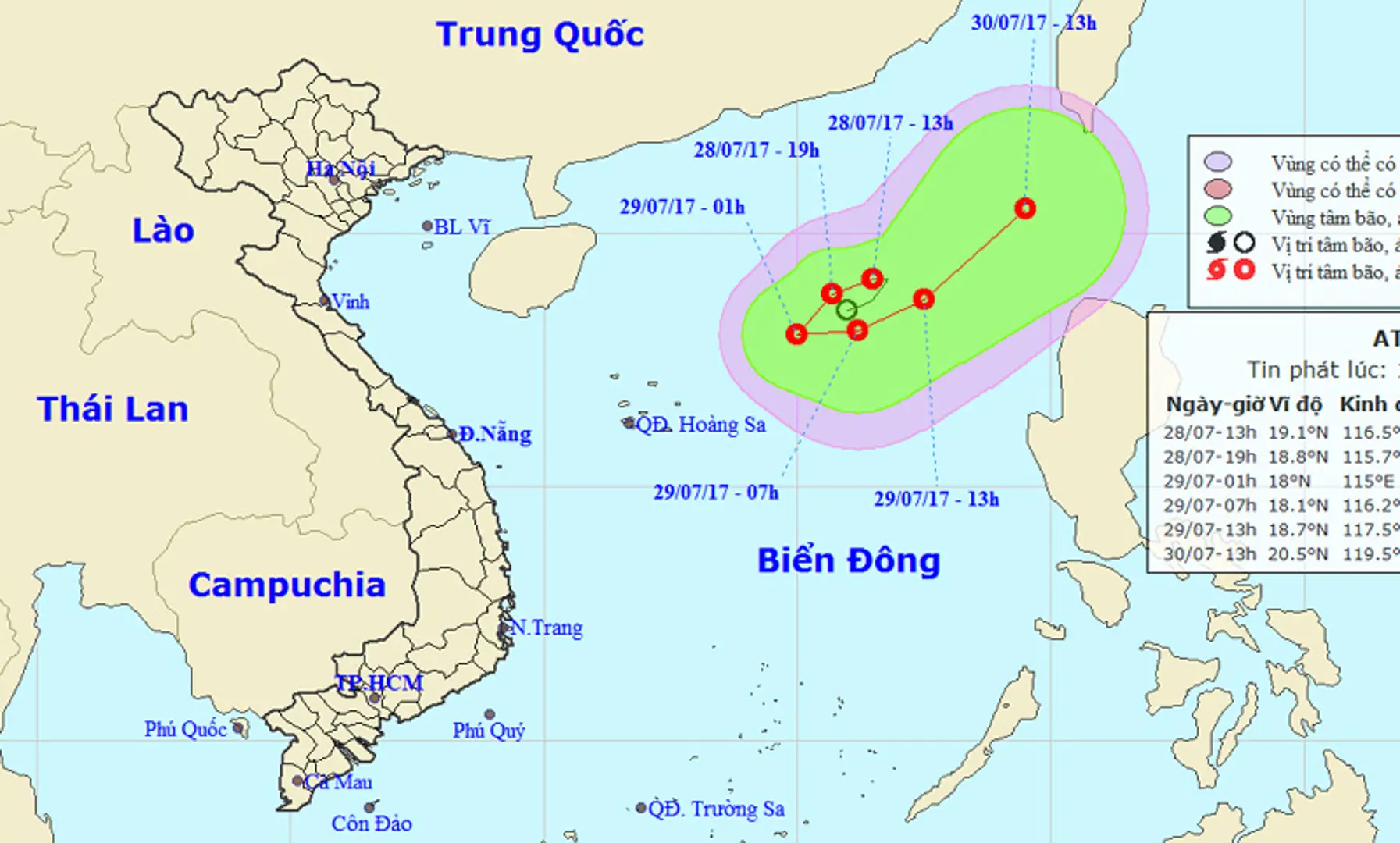 Áp thấp nhiệt đới không ảnh hưởng đến đồng bằng Bắc Bộ