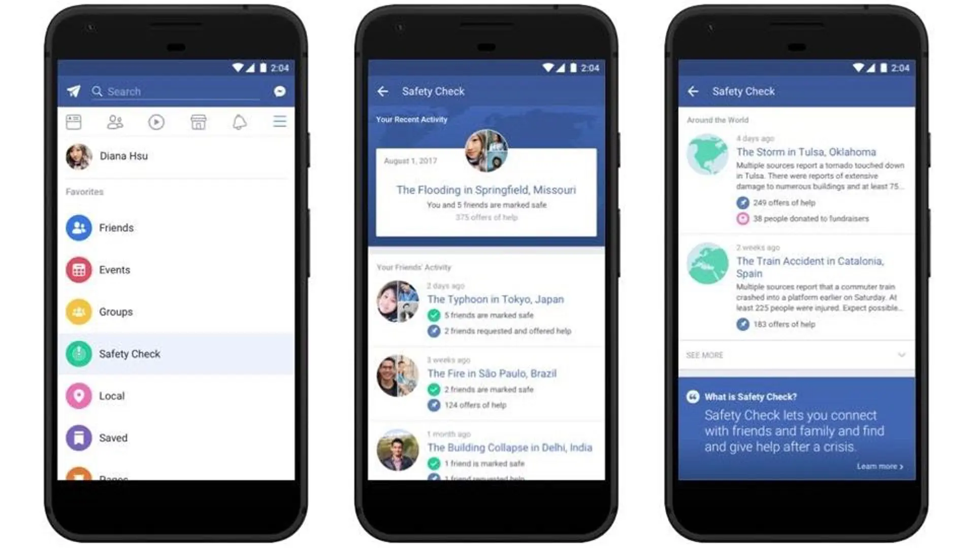 Facebook cải tiến tính năng kiểm tra an toàn của người dùng