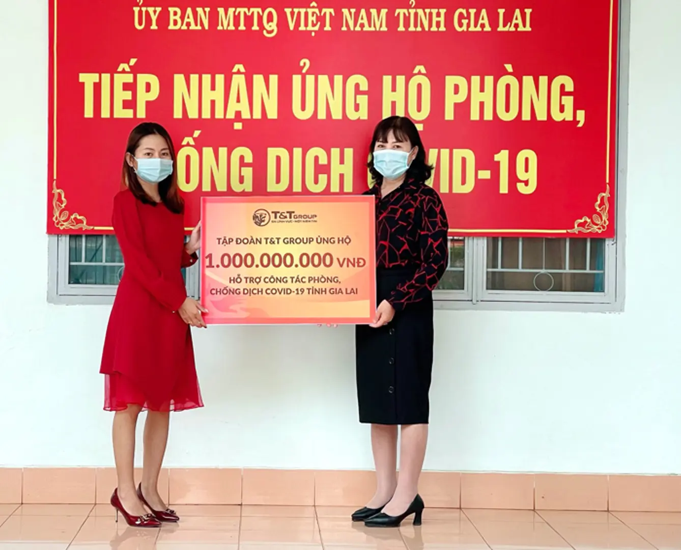 T&T Group ủng hộ 2 tỷ đồng giúp Gia Lai chống dịch Covid-19