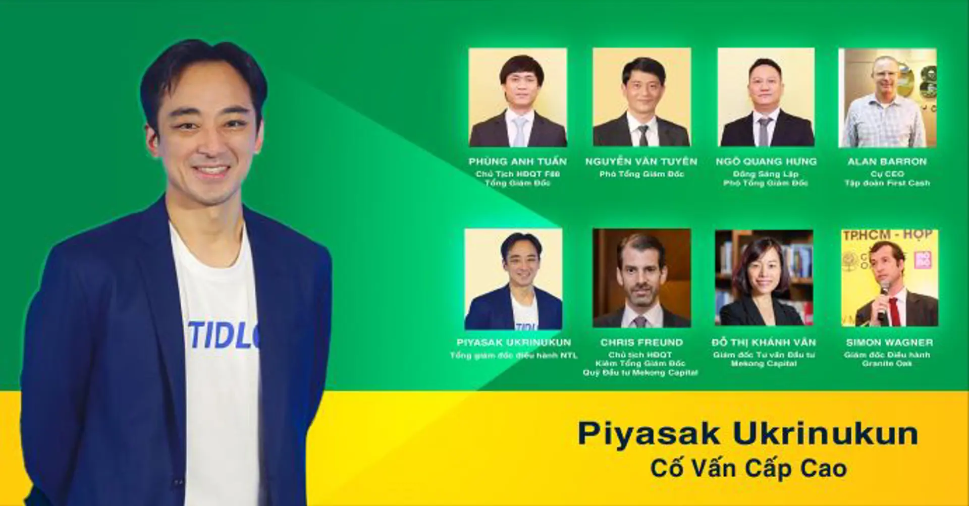 CEO công ty tài chính vi mô top 3 Thái Lan làm cố vấn cao cấp cho F88