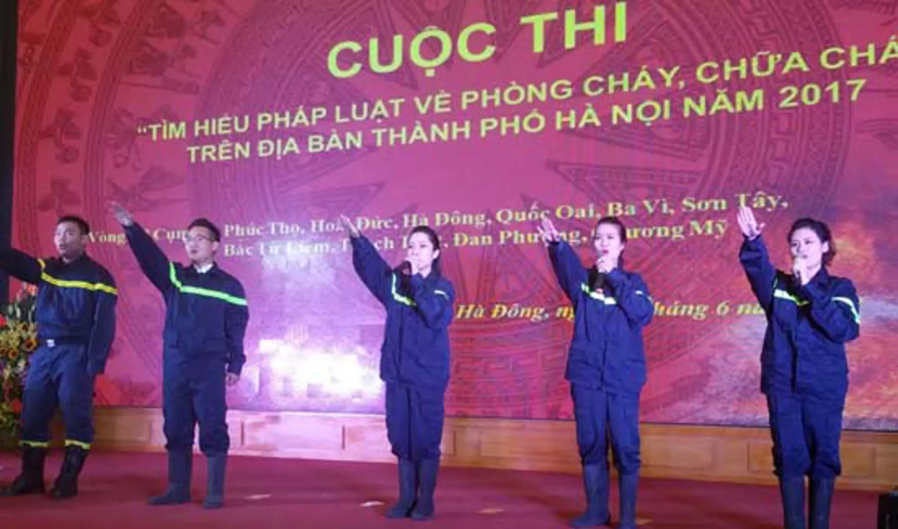 9 đội vào chung khảo cuộc thi Tìm hiểu pháp luật về PCCC