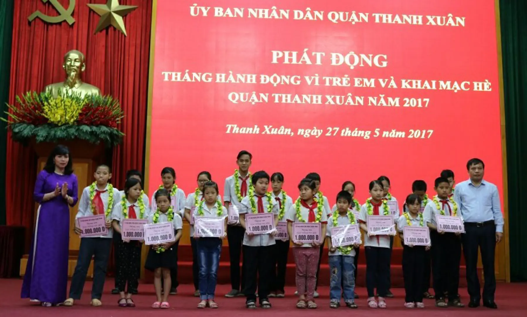 Quận Thanh Xuân phát động Tháng hành động vì trẻ em