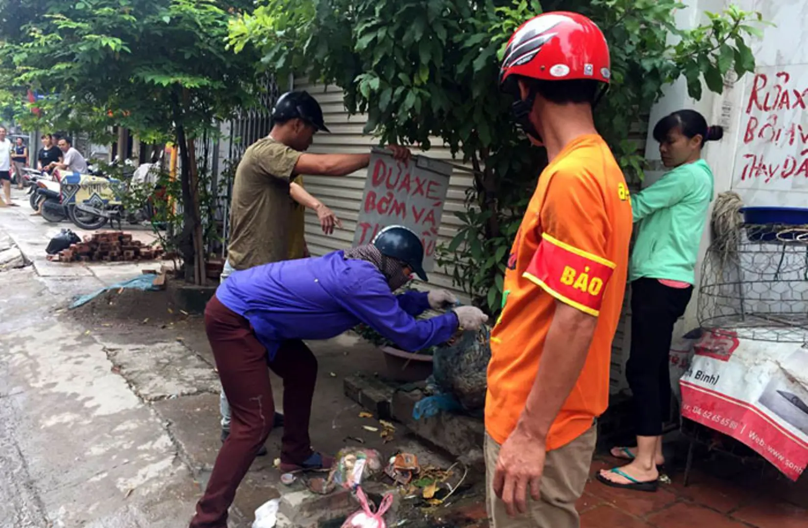 Đại Mỗ tiếp tục ra quân xử lý vi phạm đất đai, văn minh đô thị