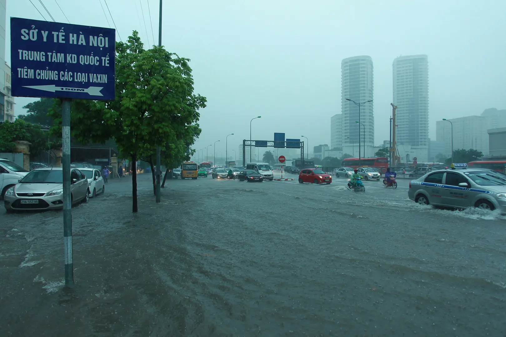 Bắc Bộ mưa lớn diện rộng kéo dài