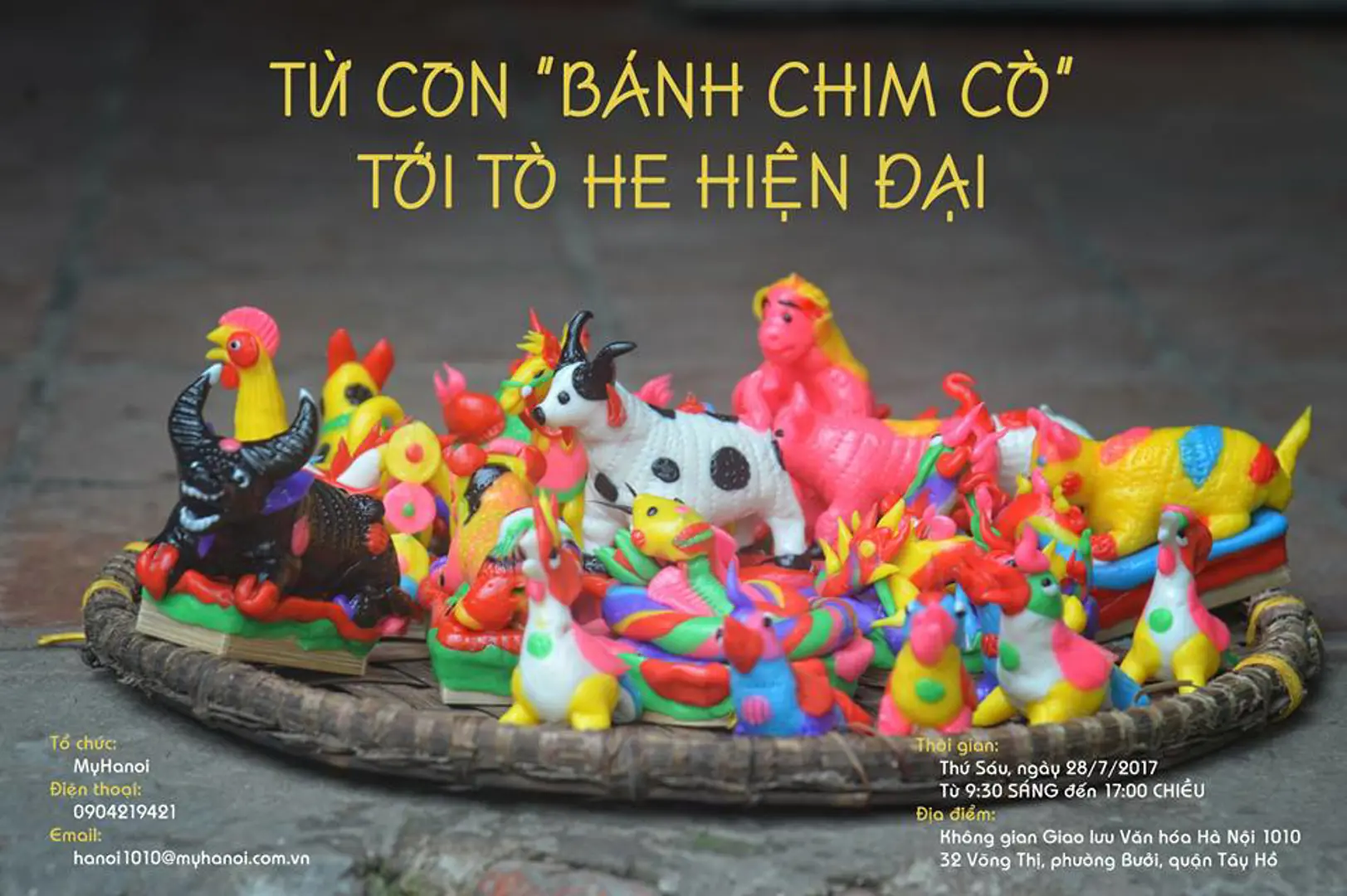 “Từ con “bánh chim cò” tới tò he hiện đại”