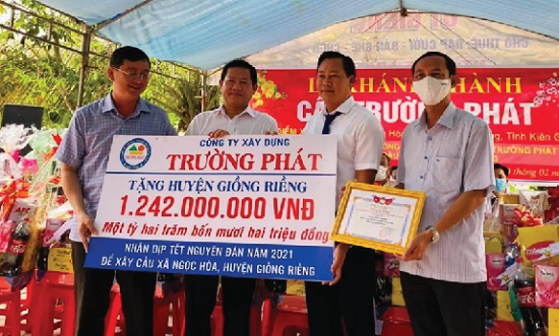 Công ty TNHH Trường Phát với tấm lòng thiện nguyện