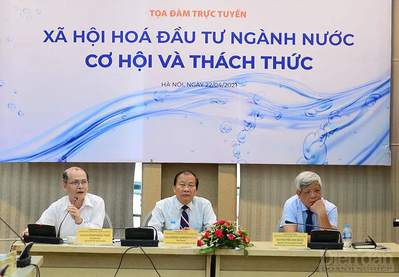 Xã hội hóa đầu tư ngành nước: Còn nhiều thách thức