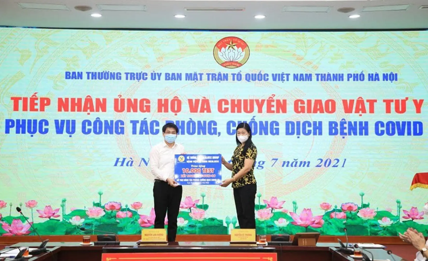 Hà Nội: Tiếp nhận hơn 1,6 tỷ đồng ủng hộ phòng, chống dịch Covid-19