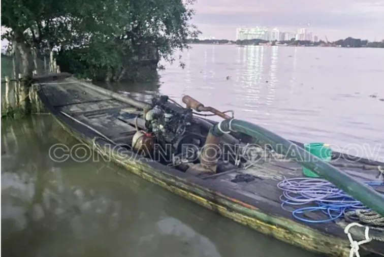 Đồng Nai: Bắt giữ nhiều vụ khai thác, vận chuyển cát trái phép