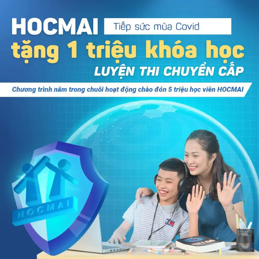 Tặng 1 triệu khóa học luyện thi trực tuyến cho học sinh lớp 5, 9, 12 chuyển cấp