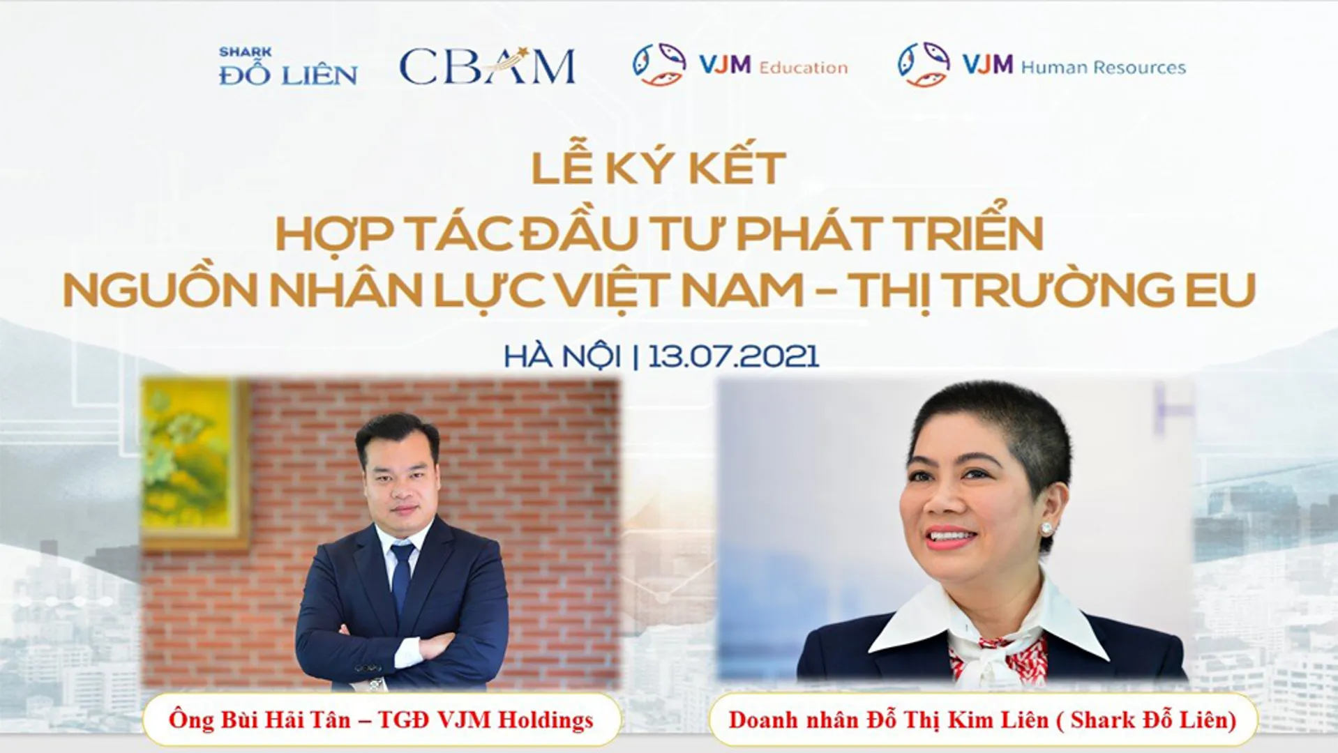 Shark Đỗ Liên “bắt tay” VJM Holdings đào tạo nguồn nhân lực