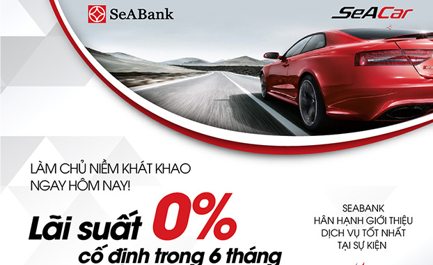 SeABank ưu đãi khách hàng tại Triển lãm Ô tô Việt Nam - Vietnam Motorshow 2017