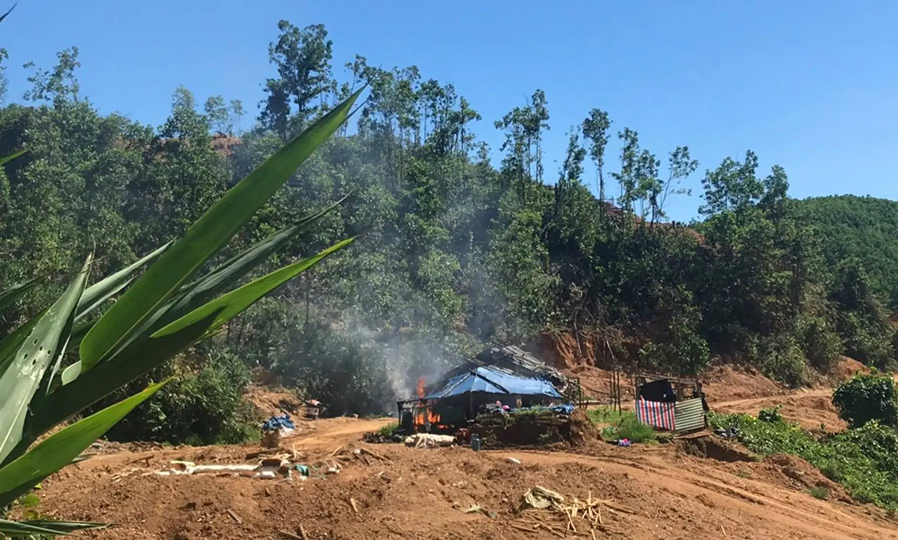 Quảng Nam: Truy quét các đối tượng khai thác vàng trái phép tại Bồng Miêu