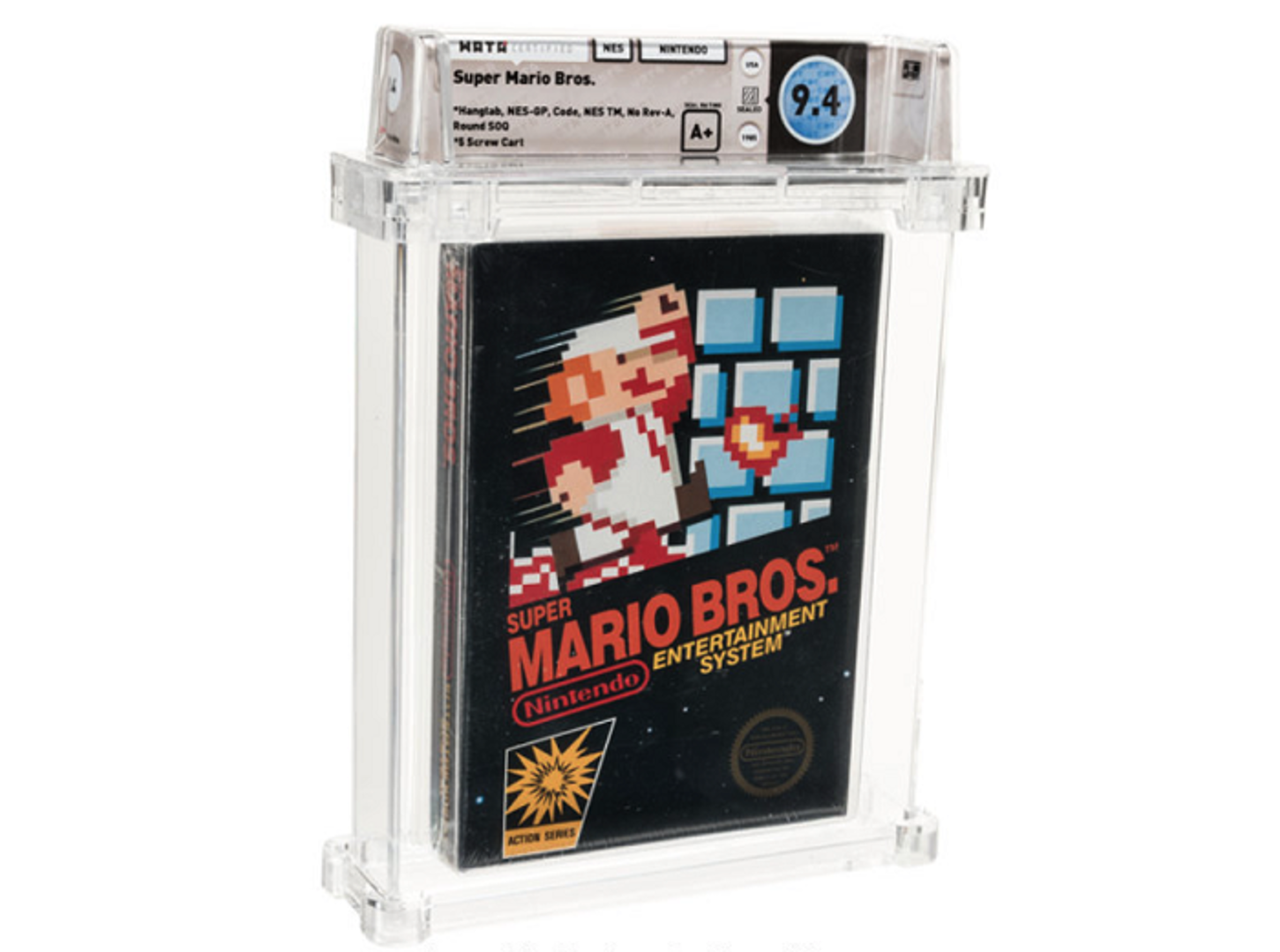 Trò chơi Super Mario Bros tiếp tục được bán với giá kỷ lục 660.000 USD