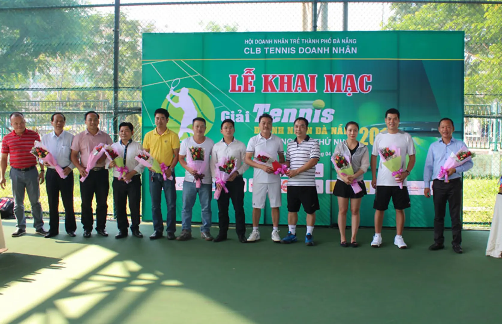 Đà Nẵng khai mạc giải tennis doanh nhân lần thứ I