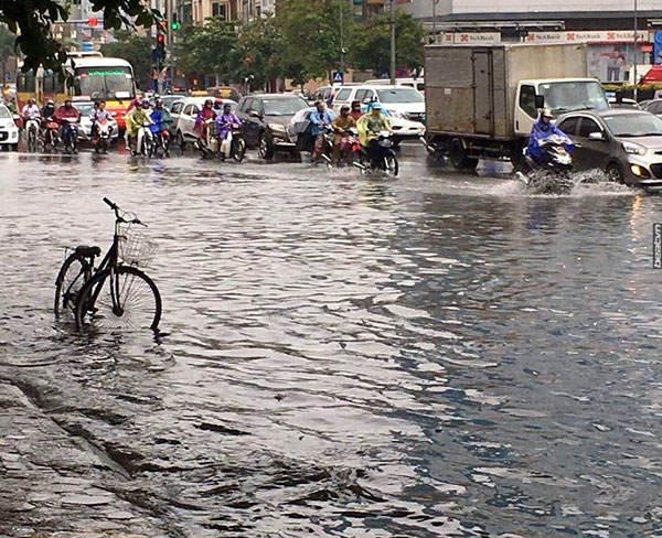 Chiều tối 14/5, cảnh báo khu vực Bắc Bộ lại có mưa lớn