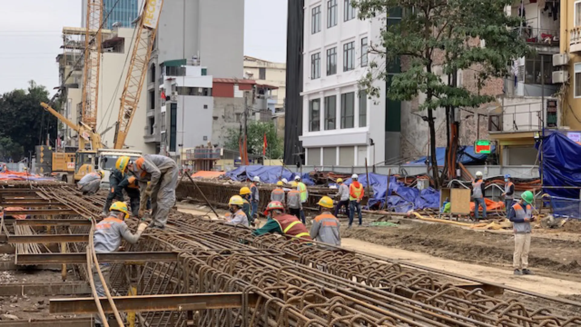 Đường sắt Nhổn - Ga Hà Nội: Đạt gần 3,6 triệu giờ làm việc an toàn