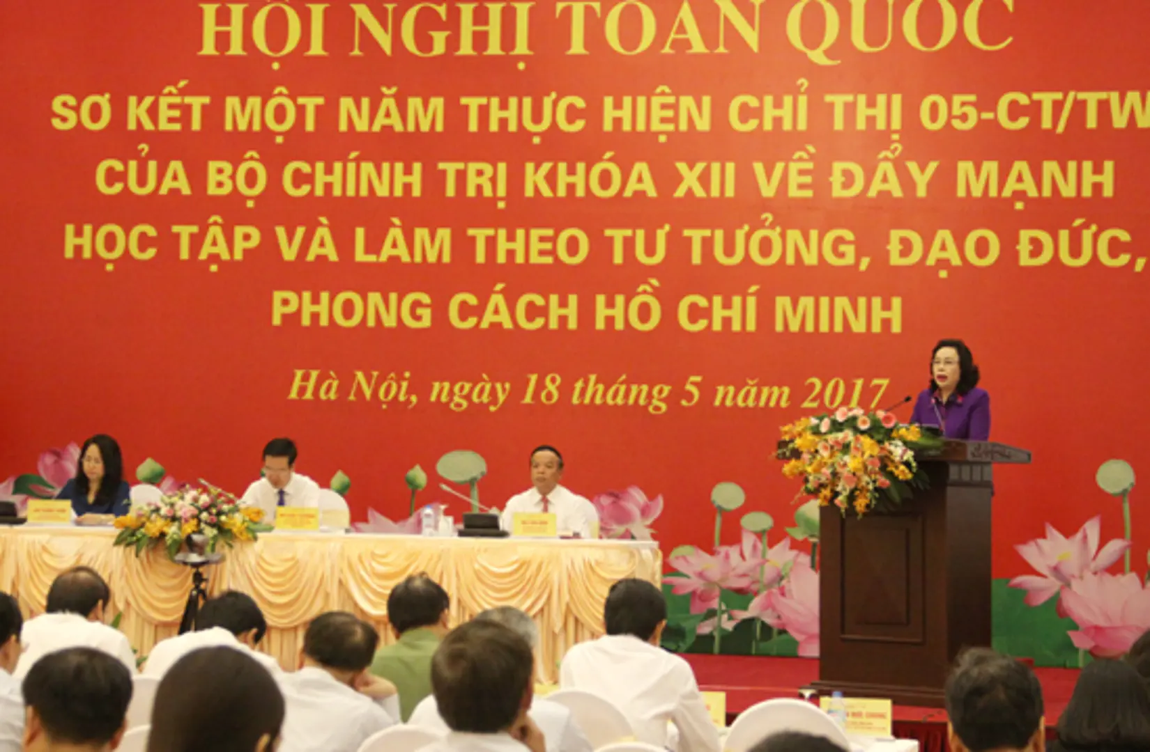 Hà Nội: Lấy thực hiện Chỉ thị 05 là căn cứ quan trọng trong quy hoạch, sử dụng cán bộ