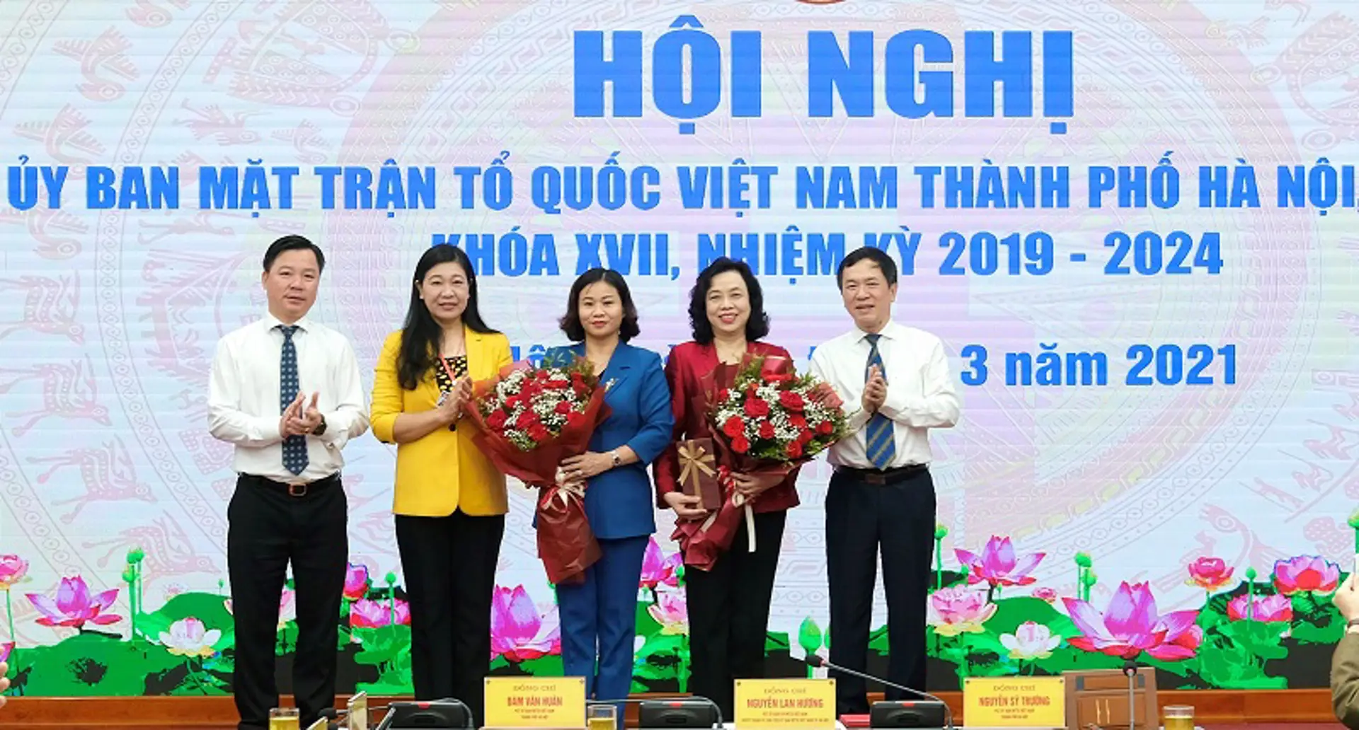 Phó Bí thư Thường trực Thành ủy Nguyễn Thị Tuyến tham gia là ủy viên Ủy ban MTTQ Việt Nam TP Hà Nội khóa XVII