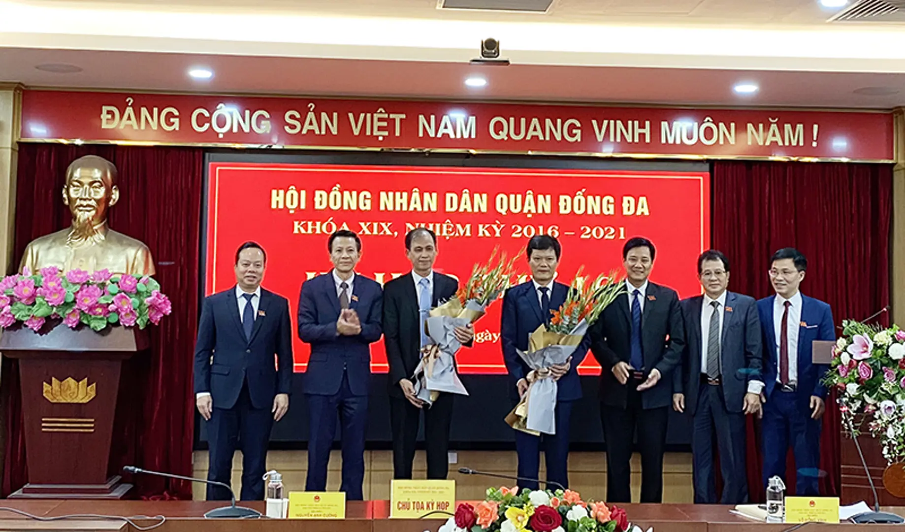 Ông Hà Anh Tuấn được bầu giữ chức Phó Chủ tịch UBND quận Đống Đa