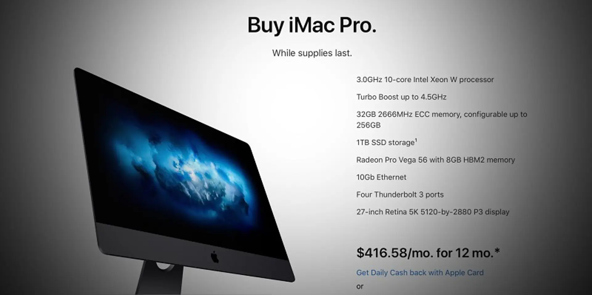 Apple dừng cung cấp iMac Pro, chuẩn bị ra mắt iMac và Mac mới