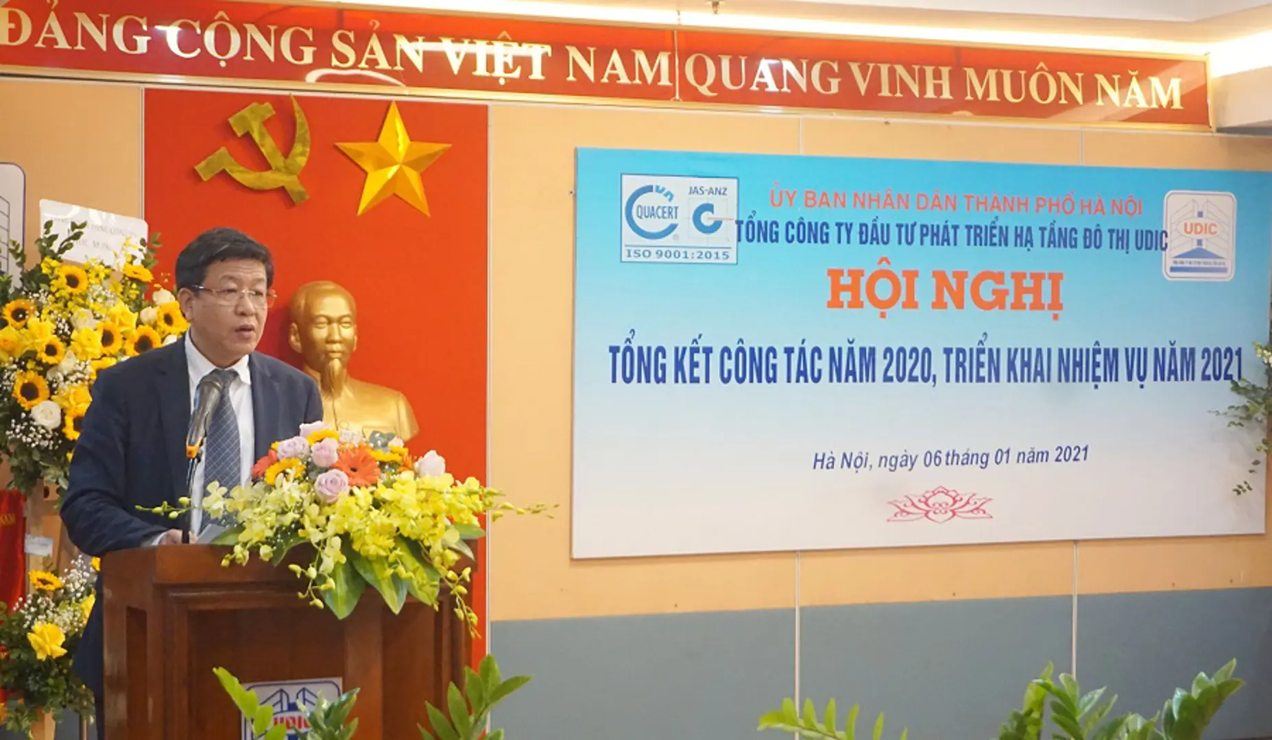 Tổng Công ty Đầu tư phát triển hạ tầng đô thị -UDIC: Nhiều dự án được triển khai trong năm 2021