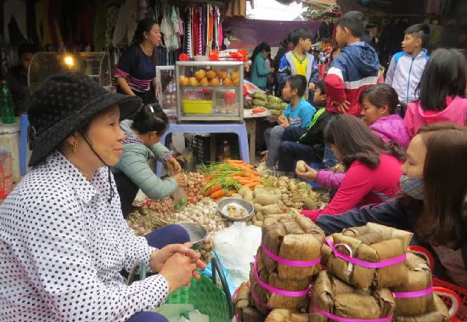 Chợ quê ngày Tết