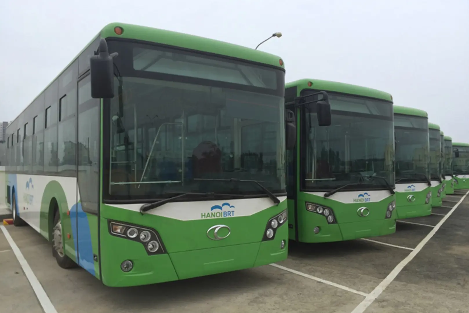 Chốt phương án giao thông cho buýt nhanh BRT đầu tiên của Hà Nội