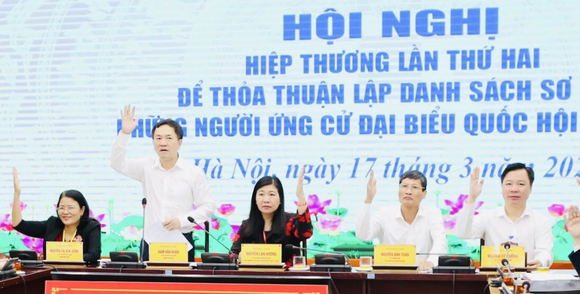 Hà Nội: Nhất trí danh sách sơ bộ 72 người ứng cử đại biểu Quốc hội khóa XV