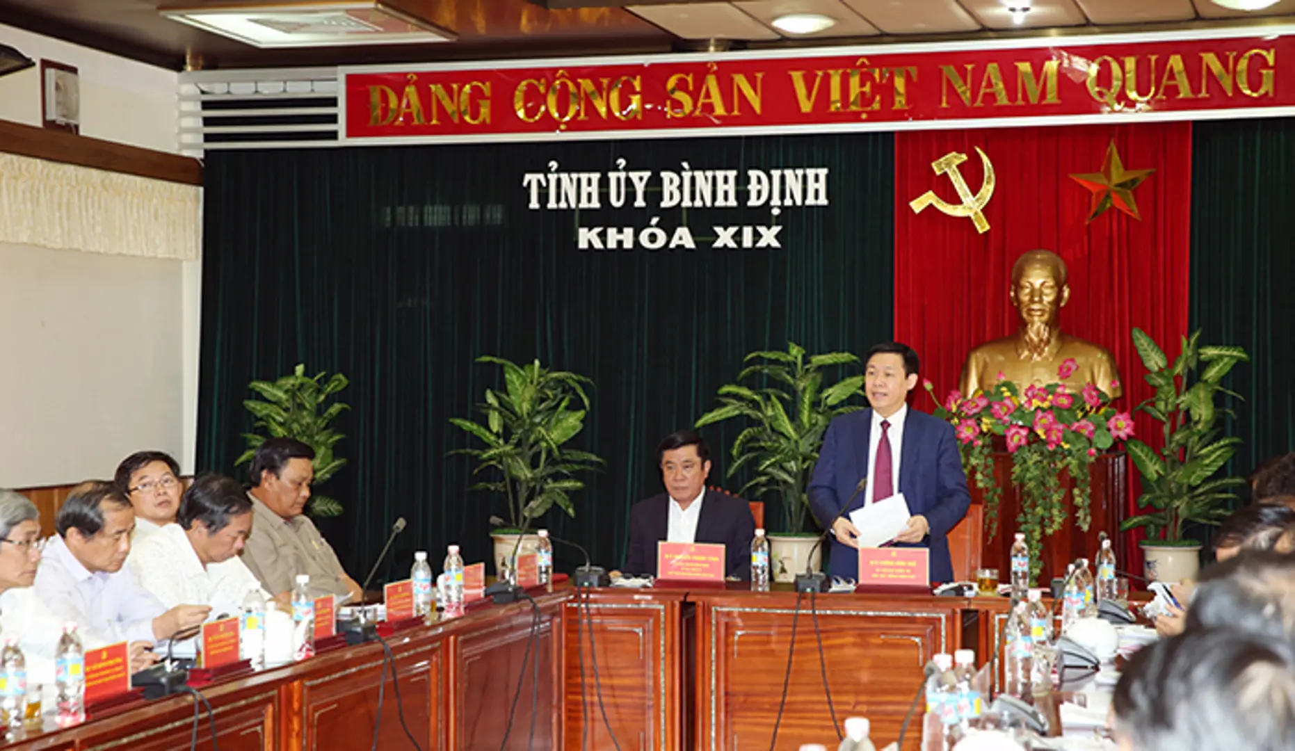 Phó Thủ tướng Vương Đình Huệ: "Qua kiểm điểm, Đảng bộ Bình Định sẽ vững mạnh hơn"