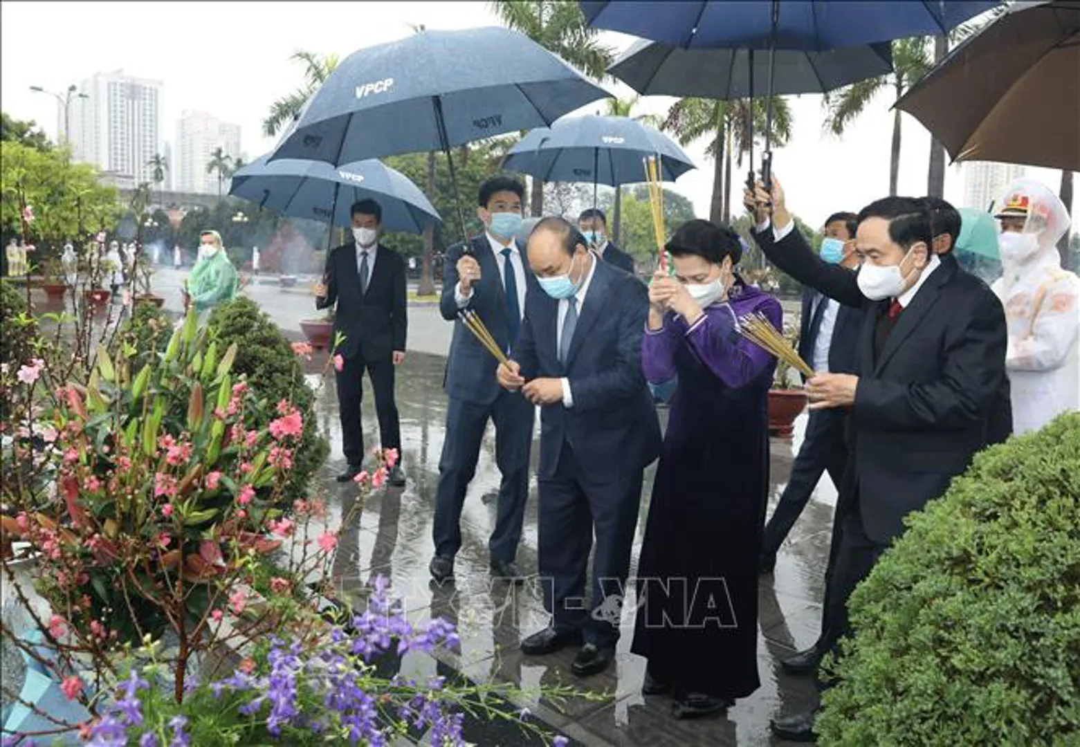 Lãnh đạo Đảng, Nhà nước vào Lăng viếng Chủ tịch Hồ Chí Minh nhân dịp Tết Tân Sửu