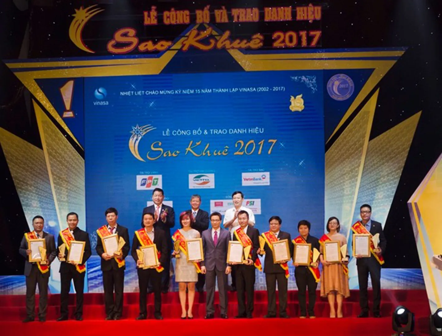 Trao danh hiệu Sao Khuê 2017 cho sản phẩm và dịch vụ CNTT tiêu biểu