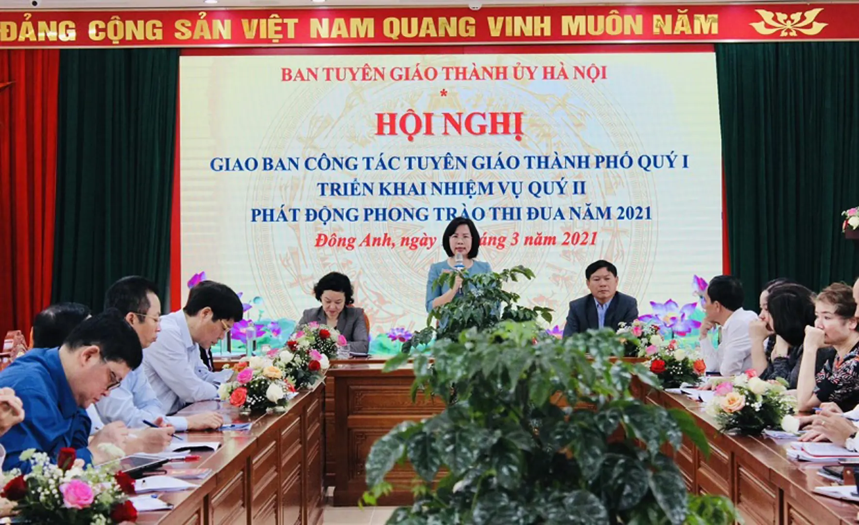 Hà Nội: Đẩy mạnh tuyên truyền cuộc bầu cử đại biểu Quốc hội và HĐND các cấp