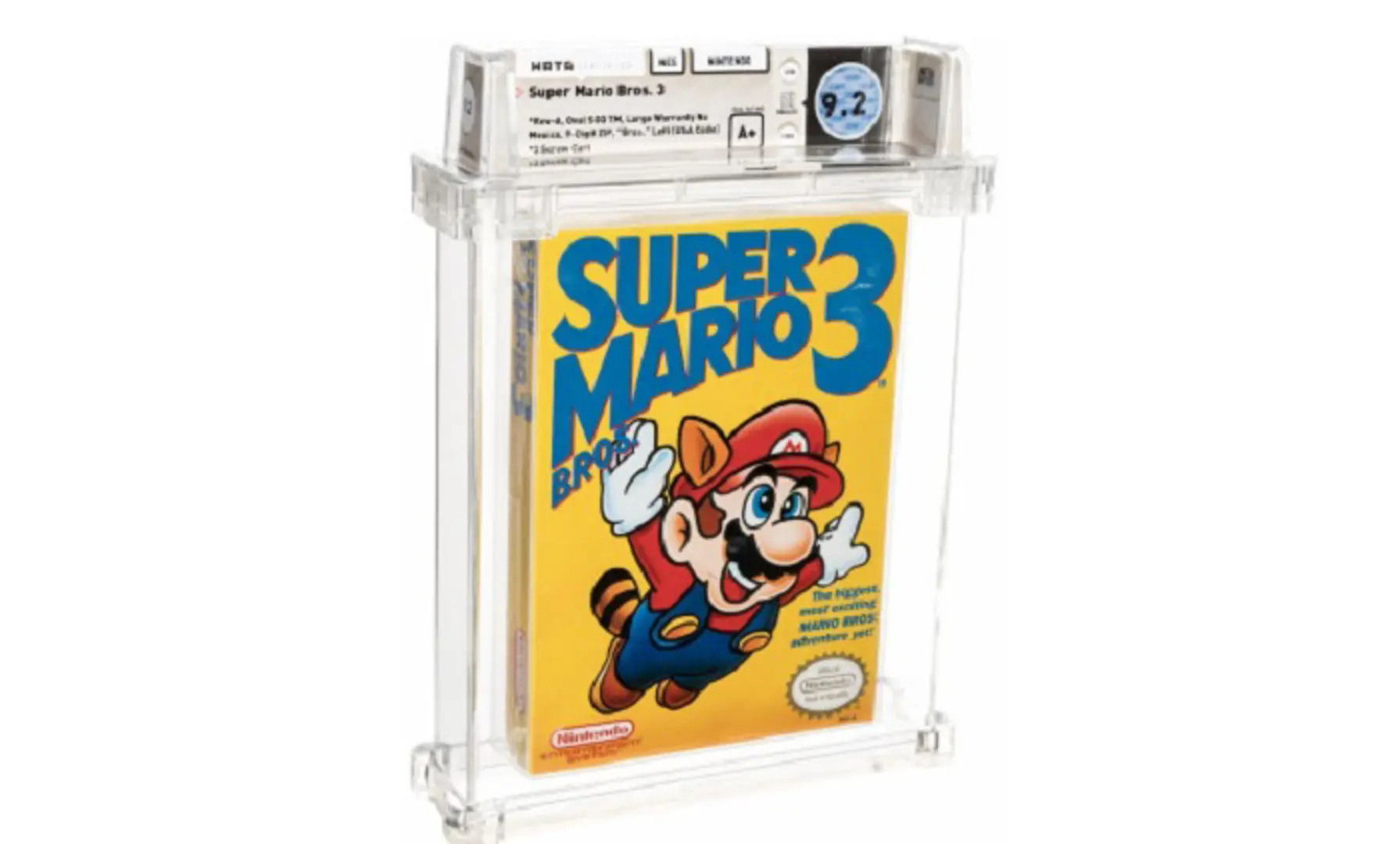 Tin tức công nghệ mới nhất ngày 24/11: Bản sao Super Mario Bros. 3 được bán với giá 156.000 USD