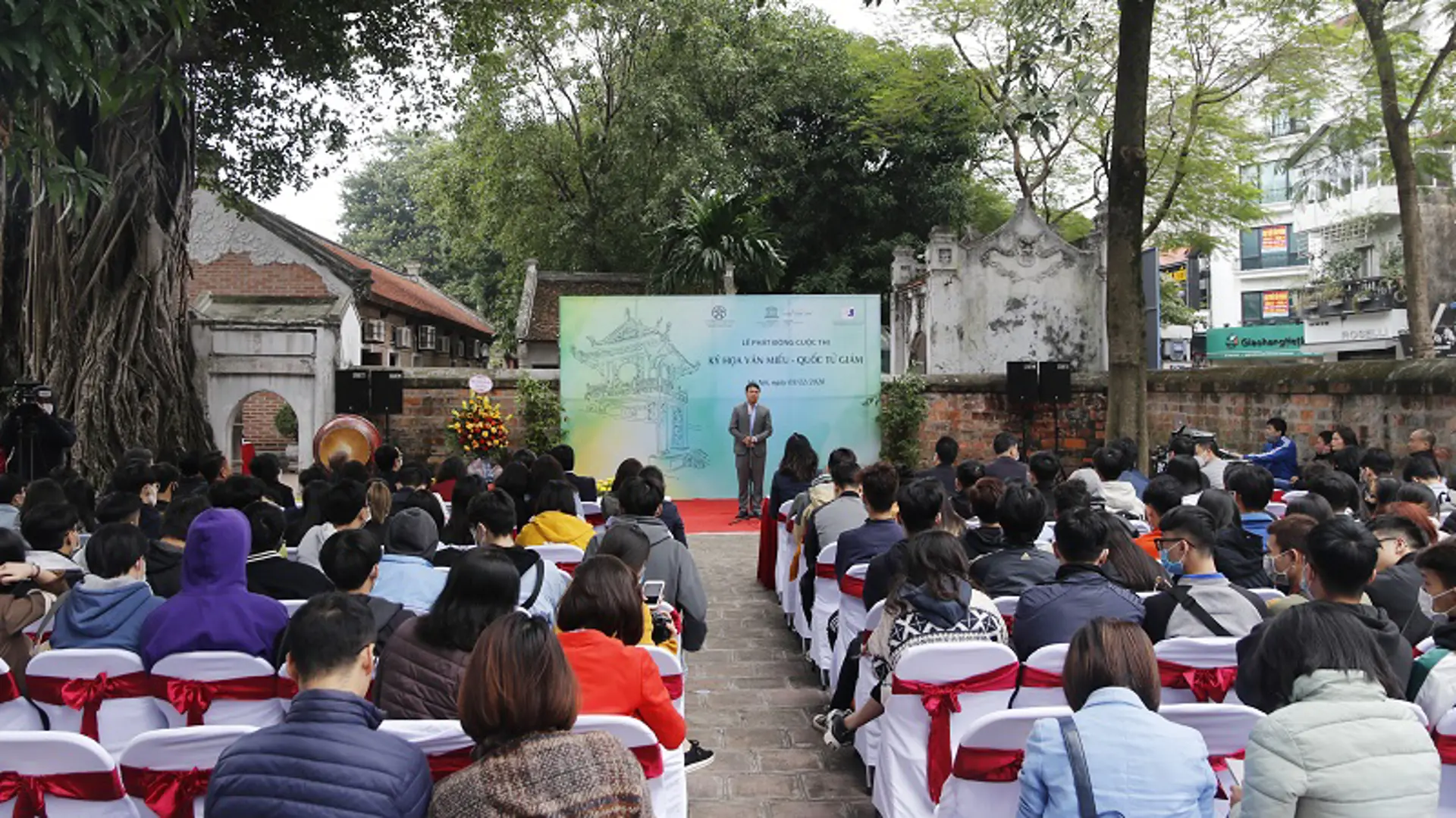 Cơ hội cho sinh viên Hà Nội thể hiện sự sáng tạo khi thi “Ký họa Văn Miếu - Quốc Tử Giám”